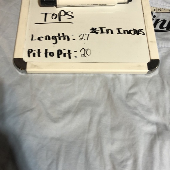 Victoria’s Secret pink long sleeve shirt over sized v-neck top size small blue‌ - Picture 6 of 6